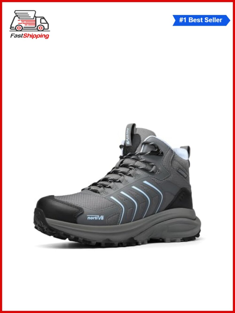 ✨ Waterproof Hiking Boots Leather Oxford Fabric TPU Ankle Outdoor Trail